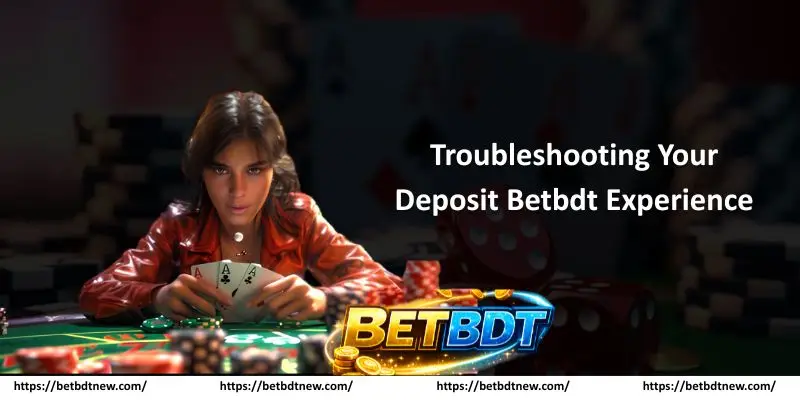 Troubleshooting Your Deposit Betbdt Experience
