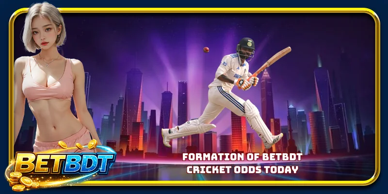 Formation of BETBDT cricket odds today