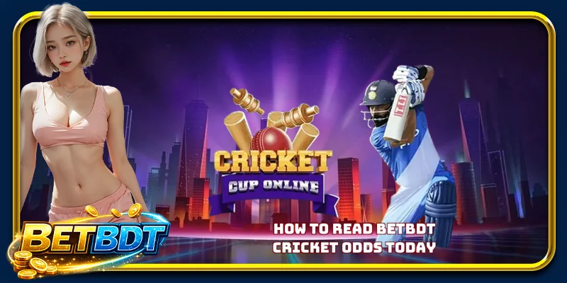 How to read BETBDT cricket odds today