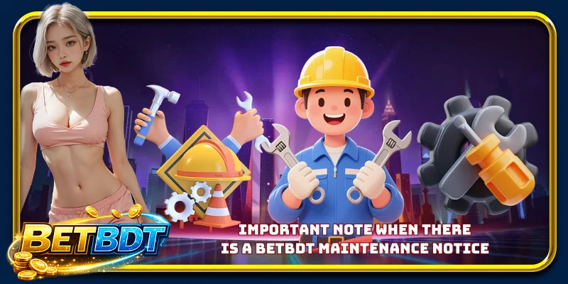 Important note when there is a BETBDT maintenance notice