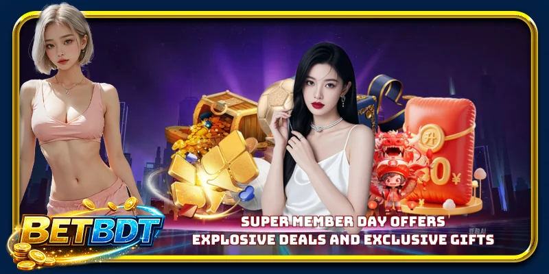 Super member day offers explosive deals and exclusive gifts