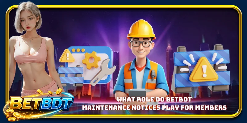 What role do BETBDT maintenance notices play for members